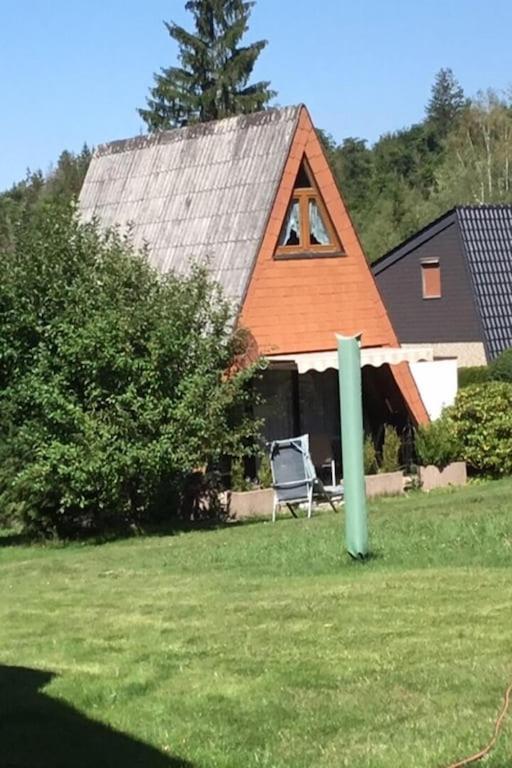 Gemuetliches Ferienhaus Mit Sonniger Terrasse Frankenwald Naehe Badesee Smart-Tv Lichtenberg  Dış mekan fotoğraf